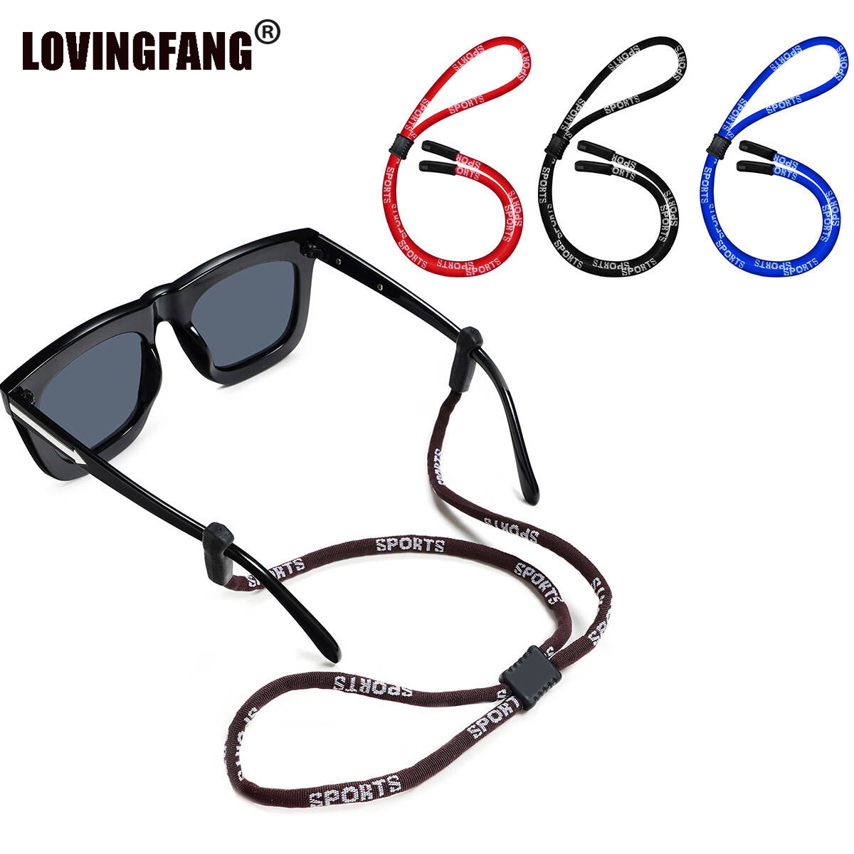 Men Accessories Neck Chain - Нескользящая веревка для солнцезащитных очков, спортивный