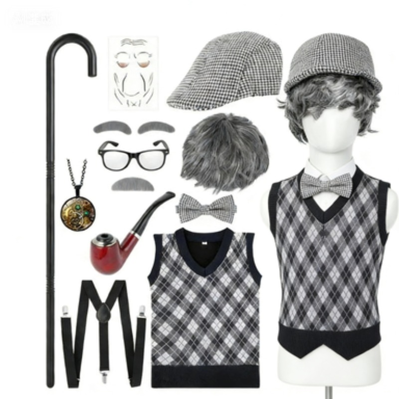 Костюм старика на Хэллоуин, ак – обзор и цена Men'S Accessories In The 1920S